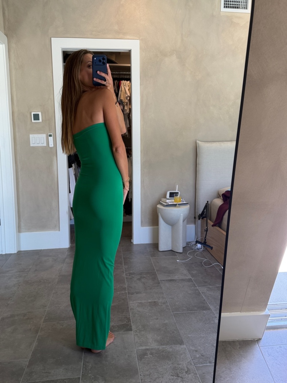Wolford x Revolve Fatal Dress Green - Picture 4 of 5